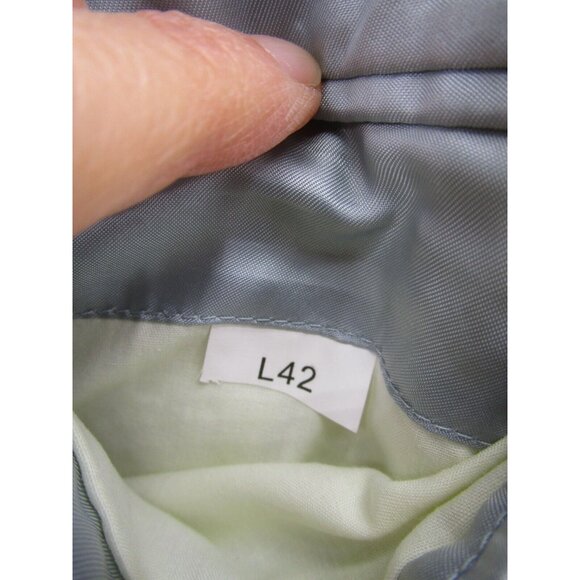 Jos A Bank Sport Coat 42 Long Houndstooth Blazer Tweed Jacket Lined - Picture 12 of 13